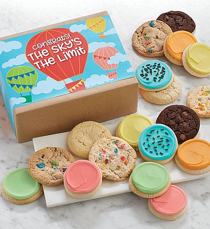 The Sky Is The Limit Assorted Cookie Box